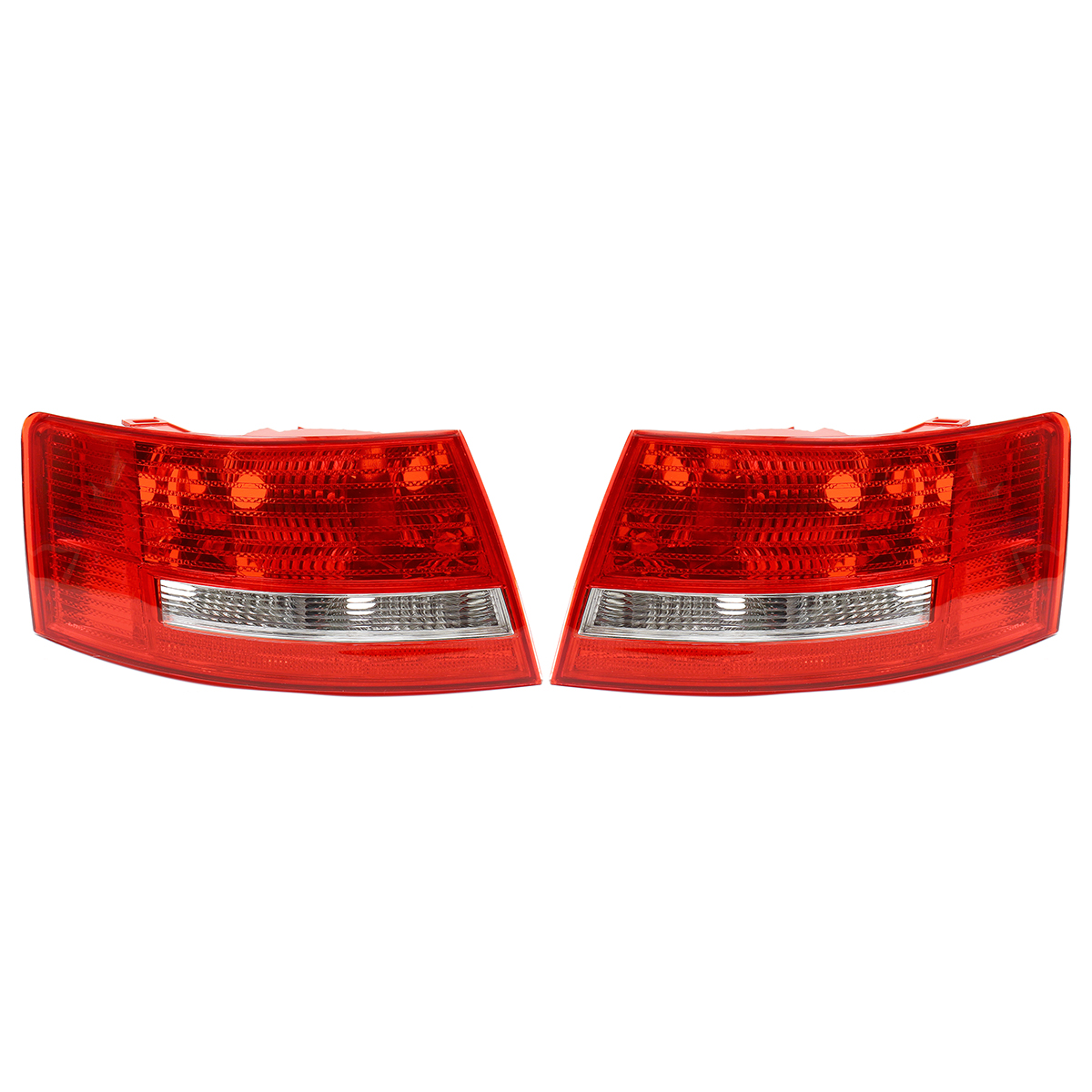 Car-Rear-RightLeft-Tail-Light-Red-Lamp-Shell-for-Audi-A6-S6-Quattro-No-Bulbs-2005-2008-1415923