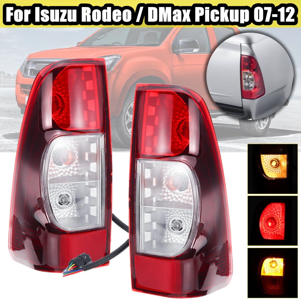 Car-Rear-Tail-Brake-Light-Turn-Signal-Lamp-Assembly-Left-Right--For-Isuzu-Rodeo-DMax-Pickup-2007---2-1637494