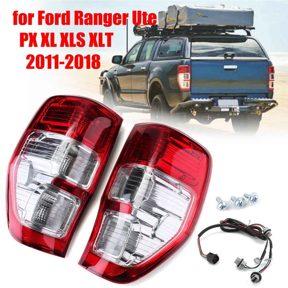 Car-Rear-Tail-Light-Assembly-Brake-Lamp-with-Wiring-Harness-for-Ford-Ranger-Ute-PX-XL-XLS-XLT-2011-2-1464383