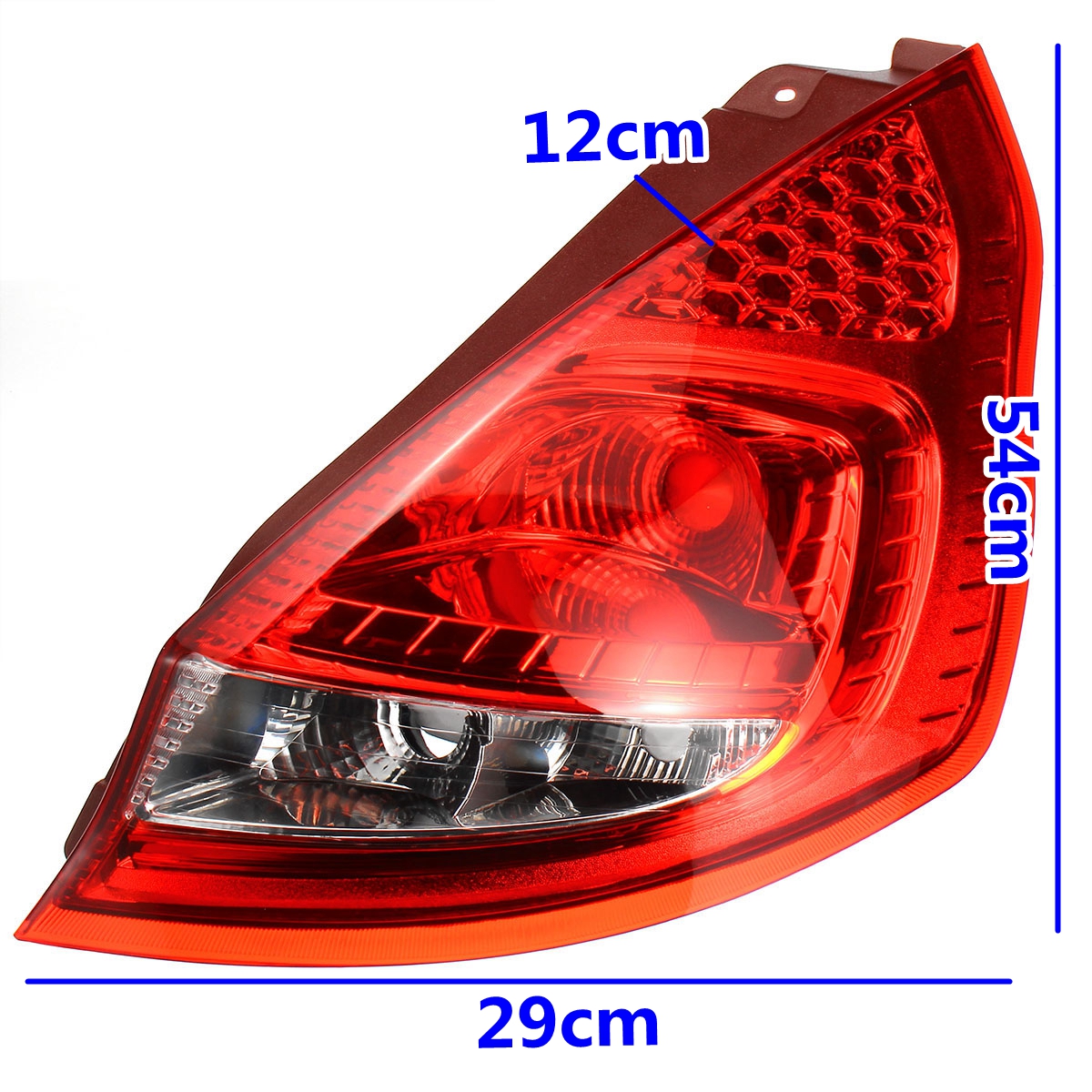 Car-Rear-Tail-Light-Brake-Lamp-Cover-Shell-LeftRight-with-No-Bulb-for-Ford-Fiesta-2008-2012-1434172
