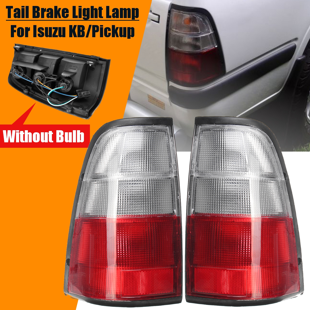 Car-Rear-Tail-Light-Brake-Lamp-with-Wiring-LeftRight-for-Isuzu-KBPickupTFRTFS-Vauxhall-1464278