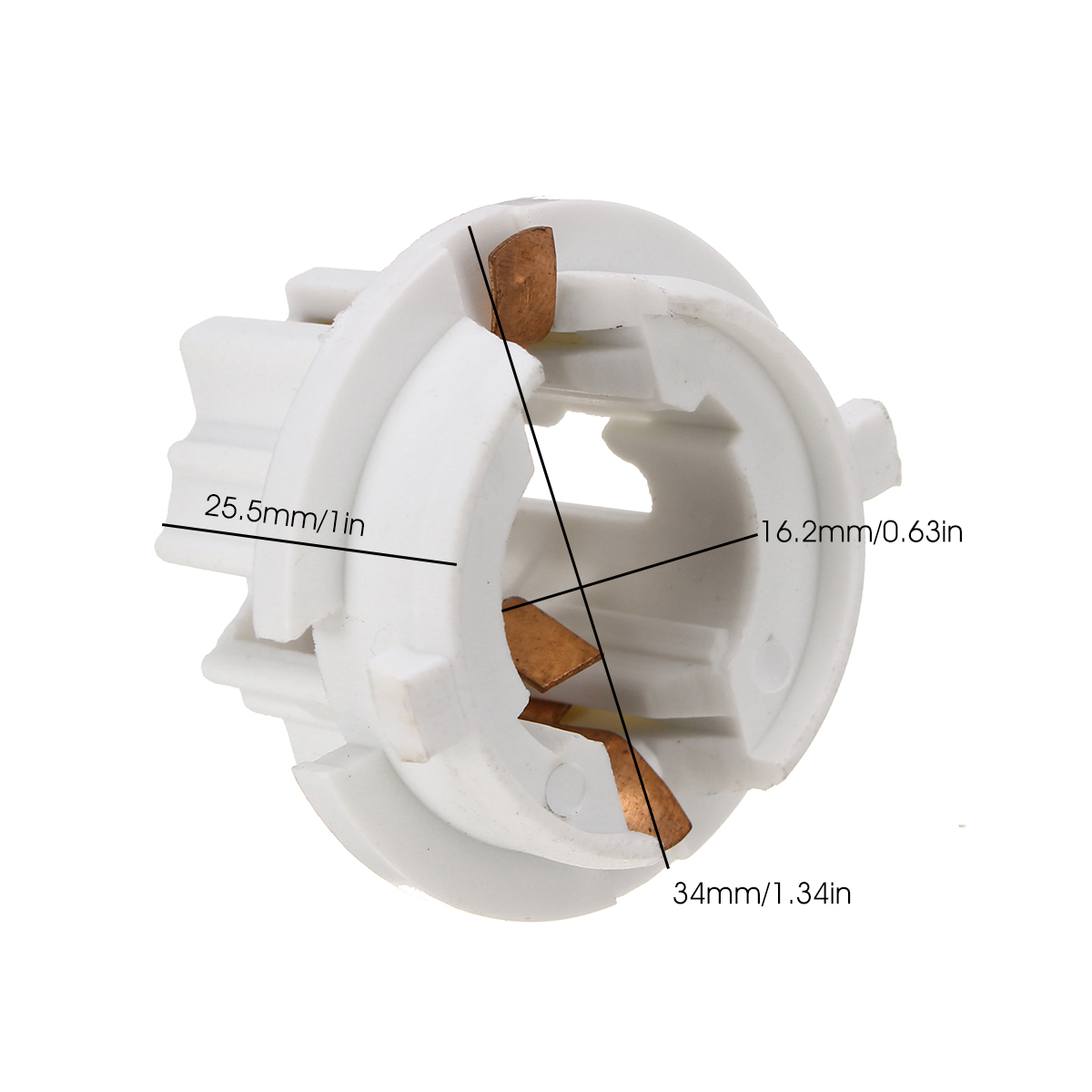 Car-Rear-Tail-Light-Lamp-Bulb-Socket-Holder-Base-White-for-BMW-7-Series-X3-X5-63216943036-1014263