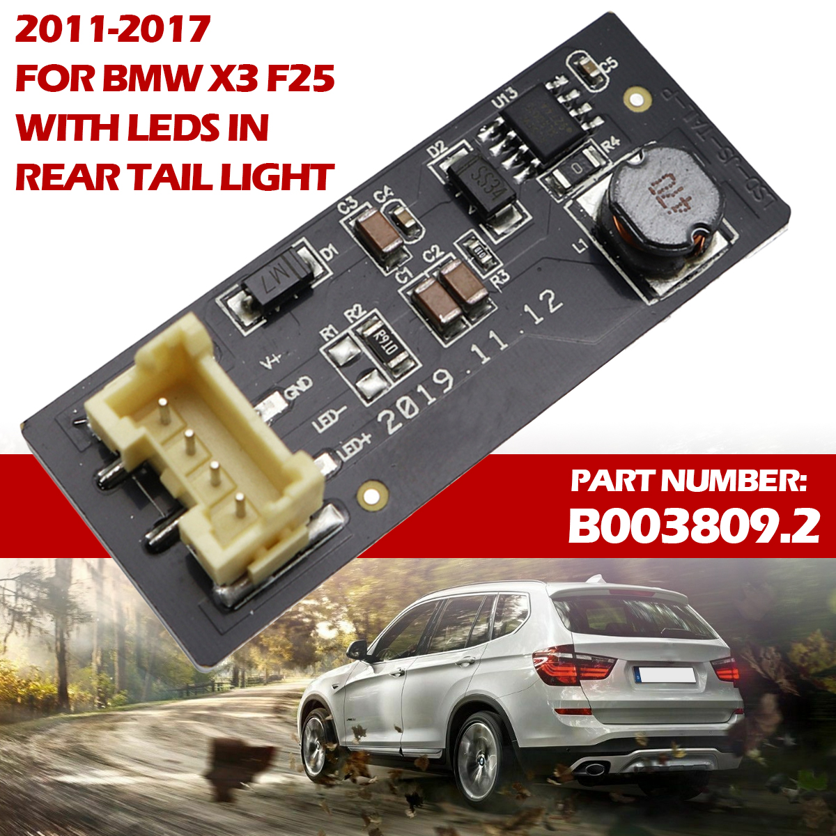 Car-Tail-Light-Replacement-Driver-Chip-Board-For-BMW-X3-F25-2011-2017-1658557