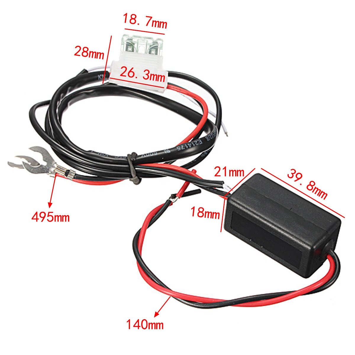 DRL-Controller-Car-LED-Daytime-Running-Light-Relay-Harness-Dimmer-OnOff-12V-934191