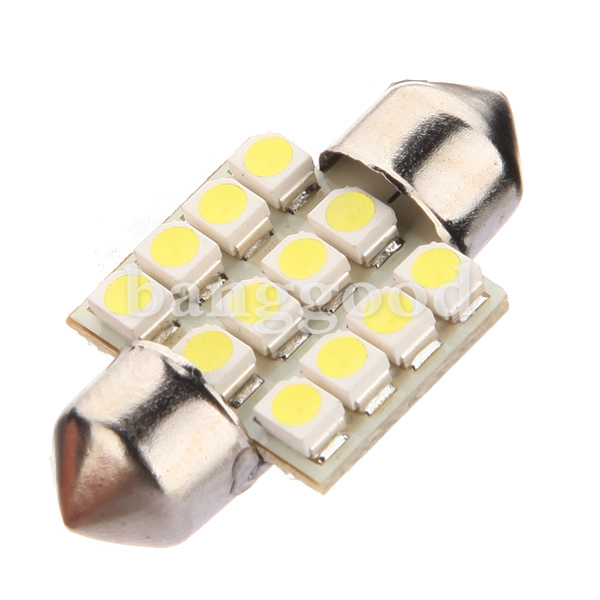 Dome-12-SMD-LED-Bulb-Light-Interior-Festoon-Lamp-31mm-929112