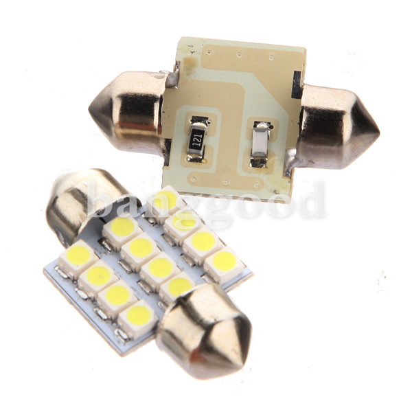 Dome-12-SMD-LED-Bulb-Light-Interior-Festoon-Lamp-31mm-929112