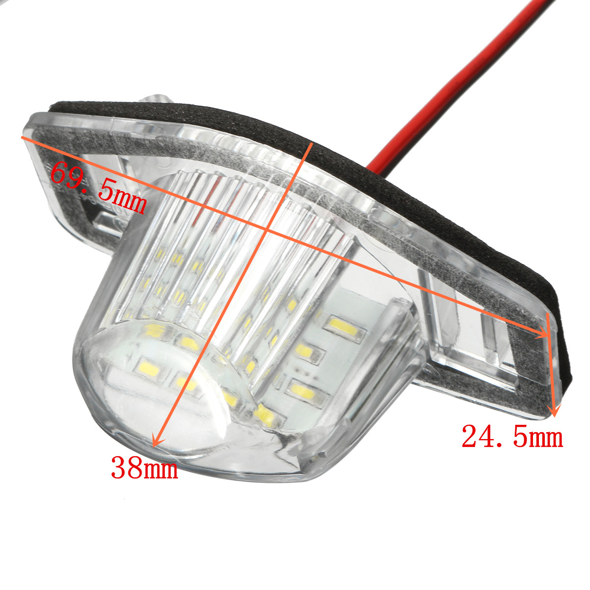 High-Power-LED-License-Plate-Light-HID-White-For-Honda-HR-V--Vezel-1999-2016-1710934