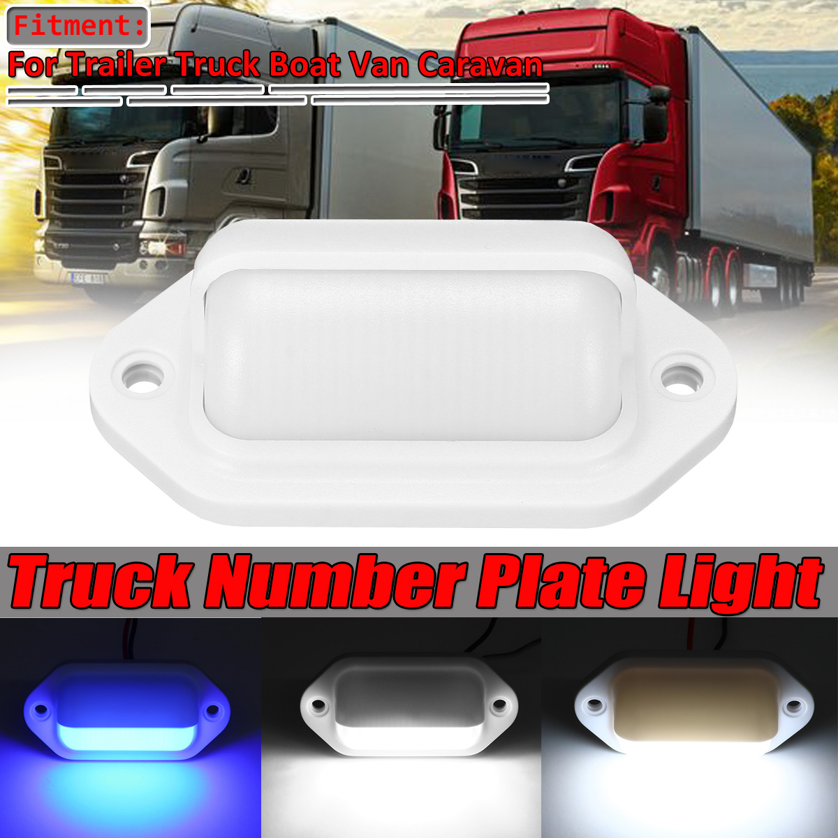 LED-License-Number-Plate-Light-for-Car-Truck-Trailer-Caravan-Lorry-Universal-1781238