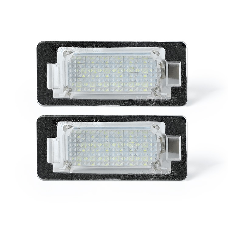 LED-License-Number-Plate-Lights-Lamps-Bulbs-CANBUS-Error-Free-Pair-for-BMW-E39-E60-E82-E70-E90-E92-X-1463453