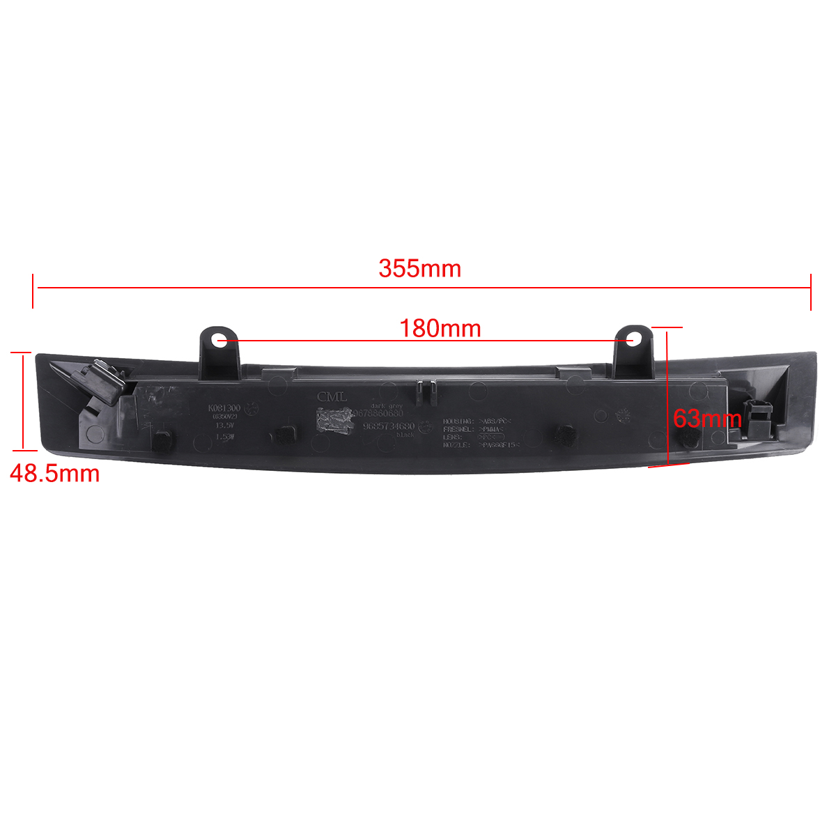 LED-Rear-3RD-Third-Brake-Light-High-Mount-STop-Lamp-For-Peugeot-208-308-3008-For-Citroen-C4-C5-DS4-1730382