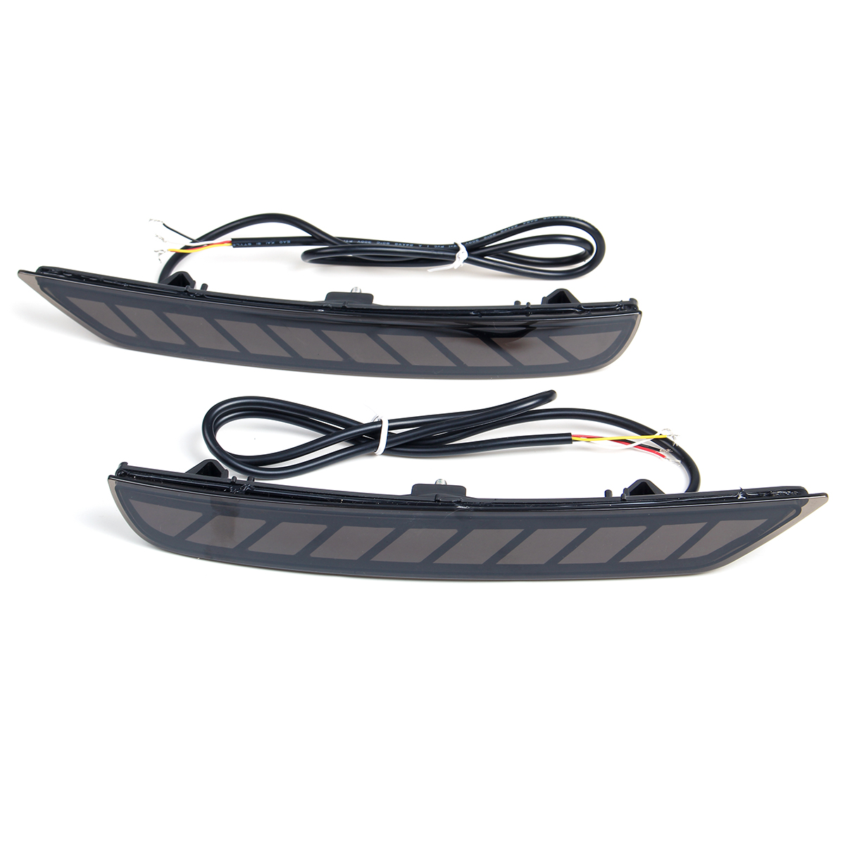 LED-Rear-Bumper-Indicator-DRL-Brake-Flash-Turn-Signal-Lights-Smoke-Black-Lens-For-Subaru-Forester-20-1668457