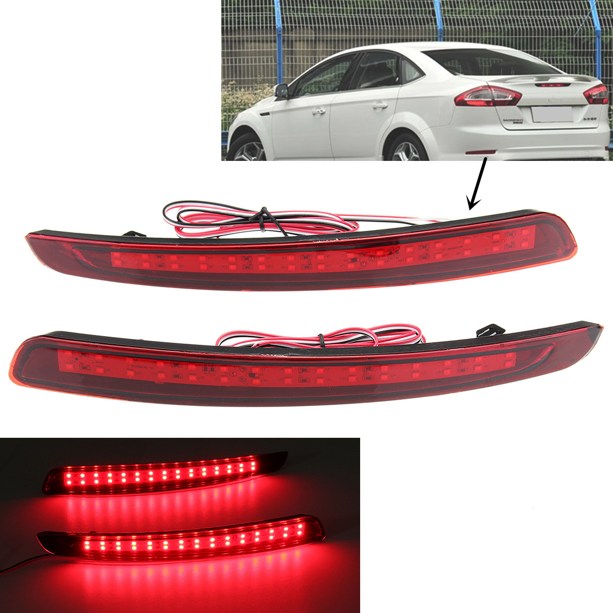 LED-Rear-Bumper-Reflector-Light-Warn-Tail-Brake-Lamp-for-Ford-Mondeo-Fusion-2011-2012-1422740