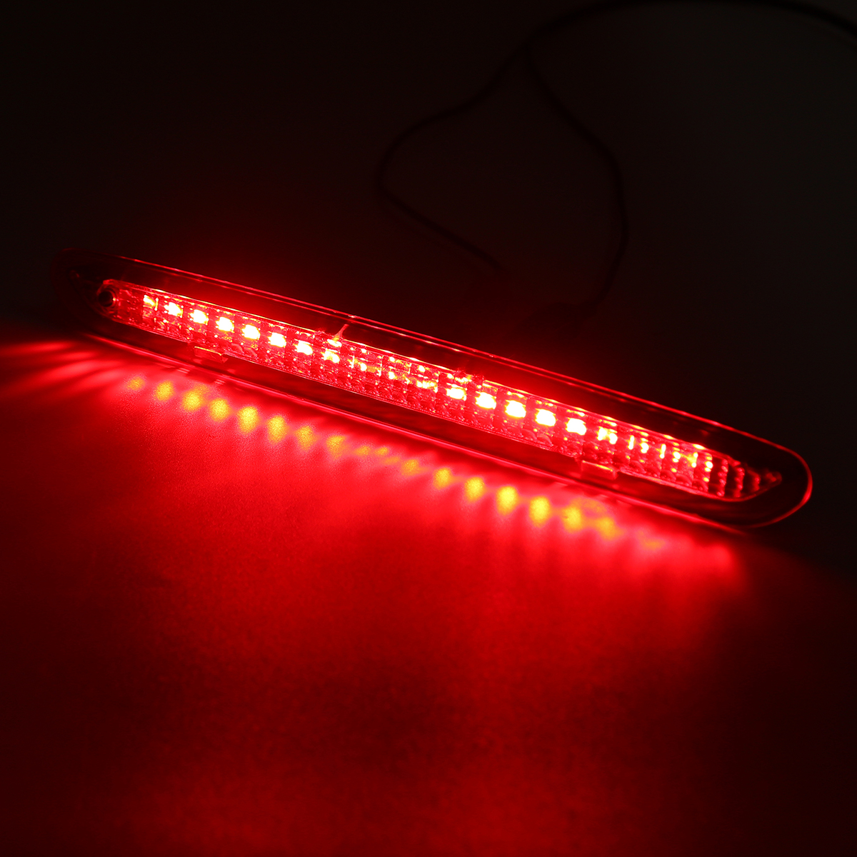 LED-Rear-High-Mount-Stop-Light-3RD-Third-Brake-Lamp-RedBlack-Lens-For-Abarth-For-Fiat-Grande-Punto-E-1741998