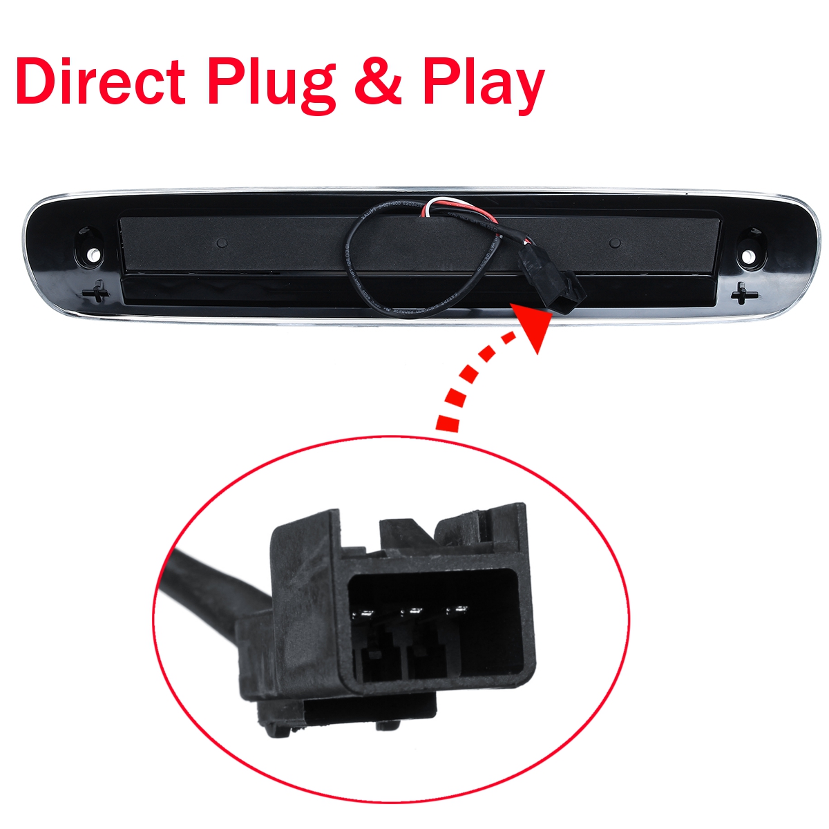 LED-Third-High-Brake-Stop-Light-Rear-For-Chevrolet-SilveradoGMC-Sierra-2007-2014-1802571