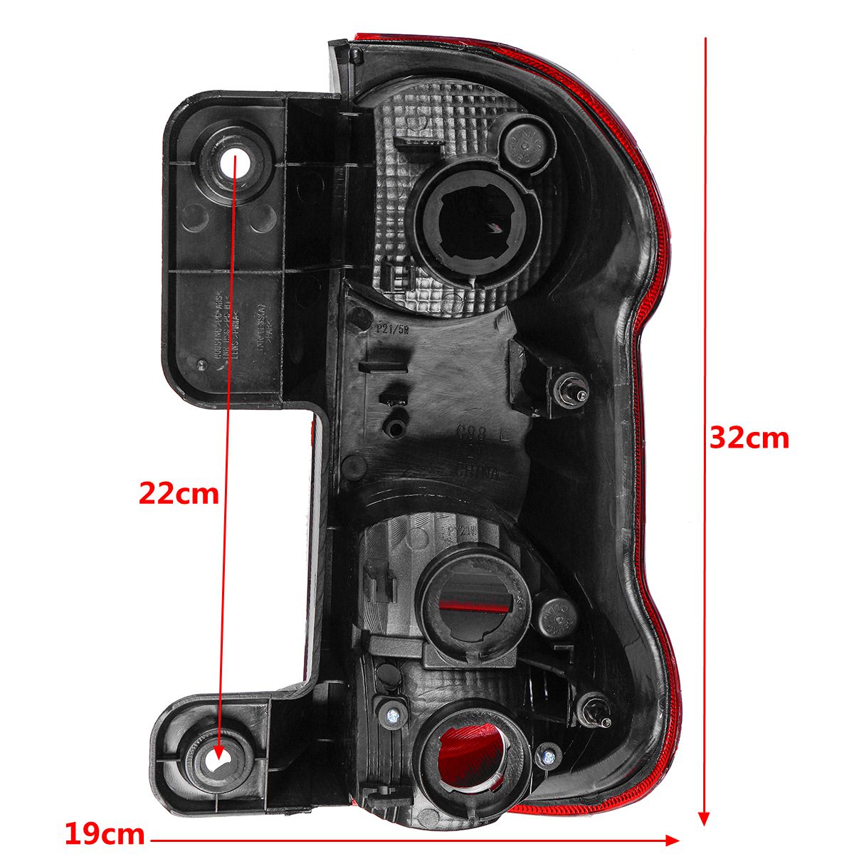 LeftRight-Car-Rear-Tail-Light-Shell-Brake-Lamp-Cover-Red-for-NISSAN-NV200-2009-2015-LHD-1362327