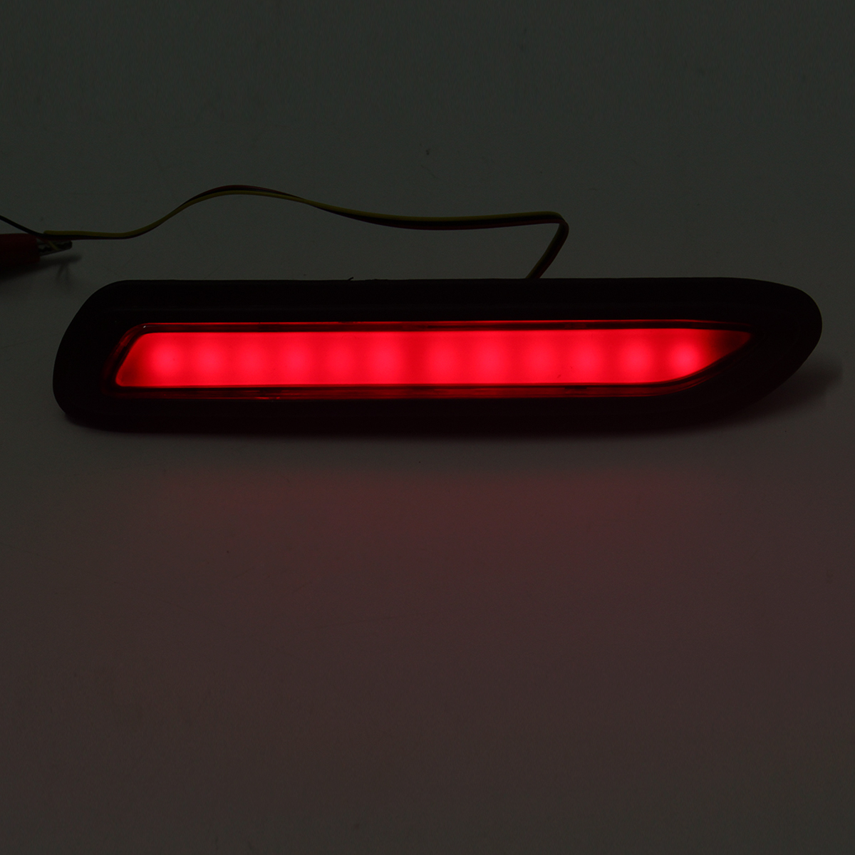 Pair-12V-5W-Car-LED-Bumper-Reflectors-Tail-Light-Red-Brake-Lamp-for-Mitsubishi-AU-1331640