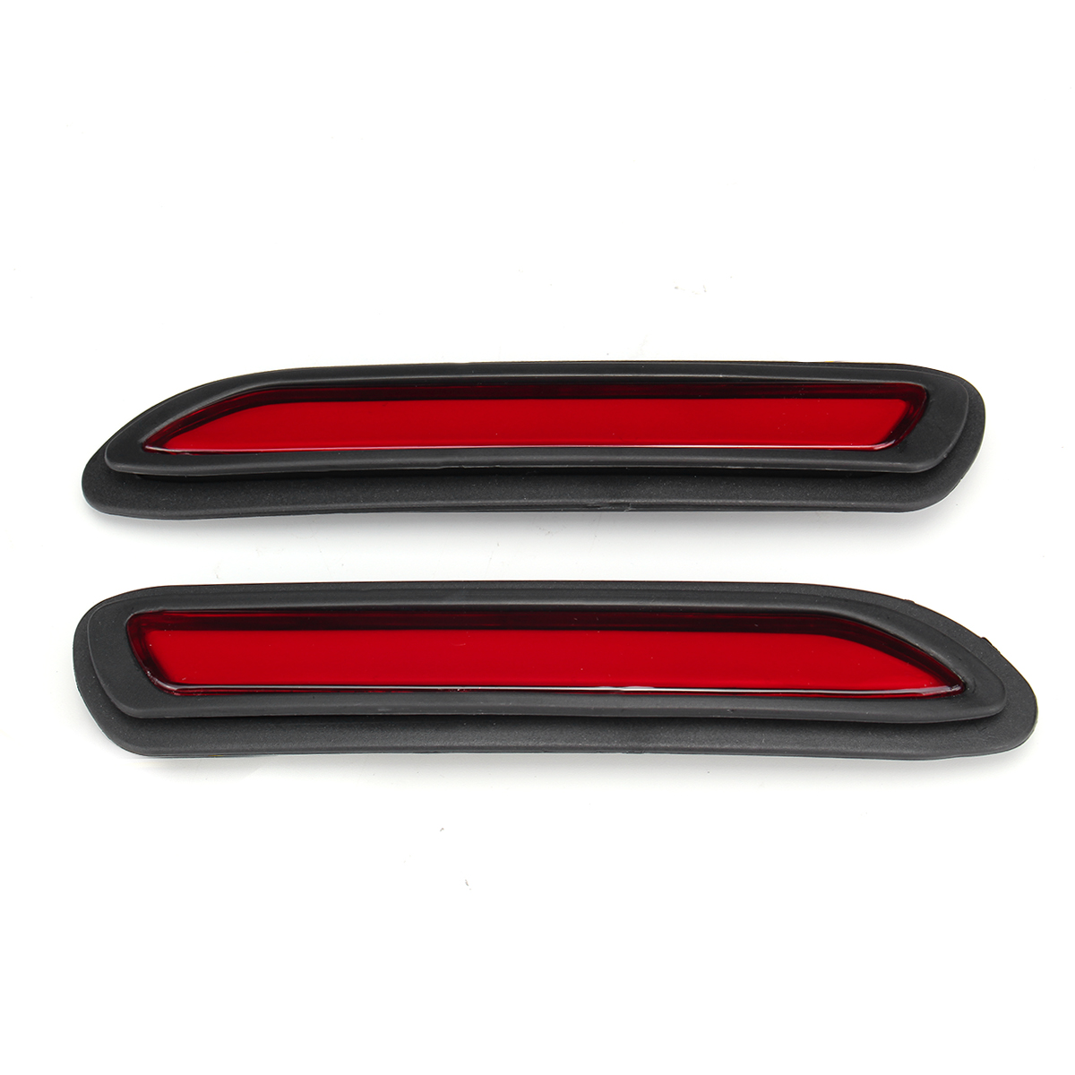 Pair-12V-5W-Car-LED-Bumper-Reflectors-Tail-Light-Red-Brake-Lamp-for-Mitsubishi-AU-1331640
