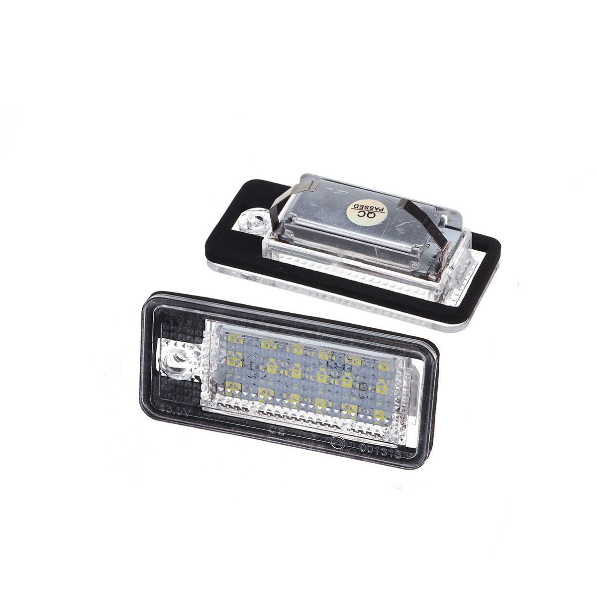 Pair-12V-LED-License-Number-Plate-Lights-Lamp-For-Audi-A4-A6-S3-Q7-RS4-RS6-1664459