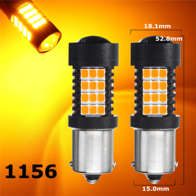 Pair-447LM-44W-Amber-LED-Car-Reversing-Backup-lights-Turn-Bulb-Lamp-3157-7443-1156-1157-2835-1342530