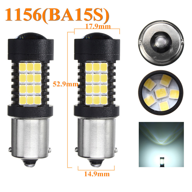 Pair-447LM-44W-White-LED-Car-Brake-Backup-lights-Turn-Bulb-Lamp-3157-7443-1156-1157-2835-1342646
