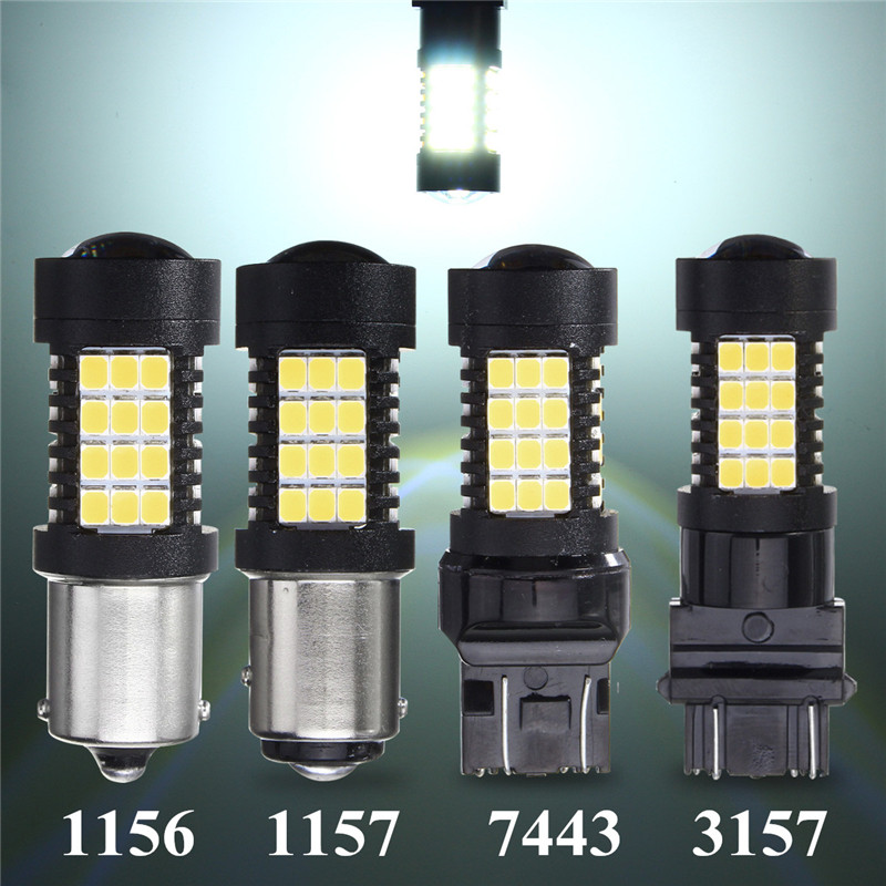 Pair-447LM-44W-White-LED-Car-Brake-Backup-lights-Turn-Bulb-Lamp-3157-7443-1156-1157-2835-1342646