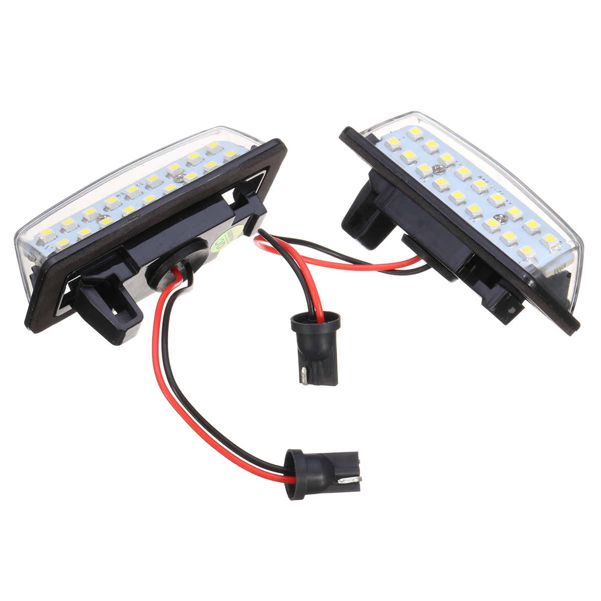 Pair-LED-Car-License-Plate-Lights-12V-White-for-Nissan-J31-Maxima-J32-Cefiro-Murano-1364391