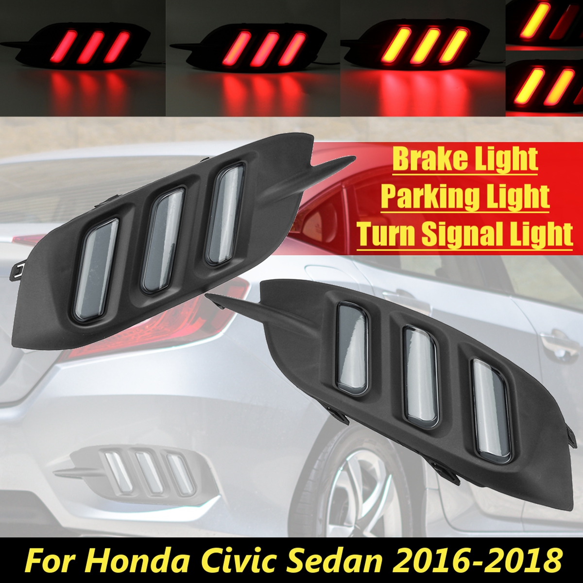 Pair-LED-Car-Rear-Tail-Turn-Signal-Brake-Light-Lamps-Smoke-Shell-For-Honda-Civic-Sedan-2016-2018-1637242