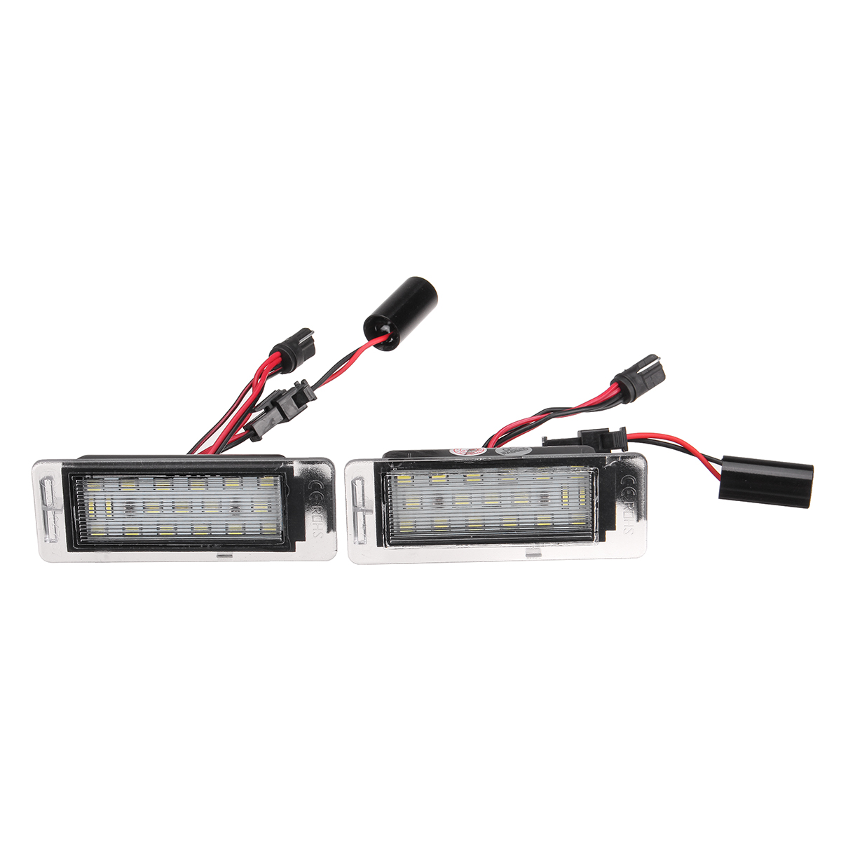 Pair-LED-License-Number-Plate-Lights-White-For-Opel-Vauxhall-Insignia-Sports-Tourer-Mokka-1609367