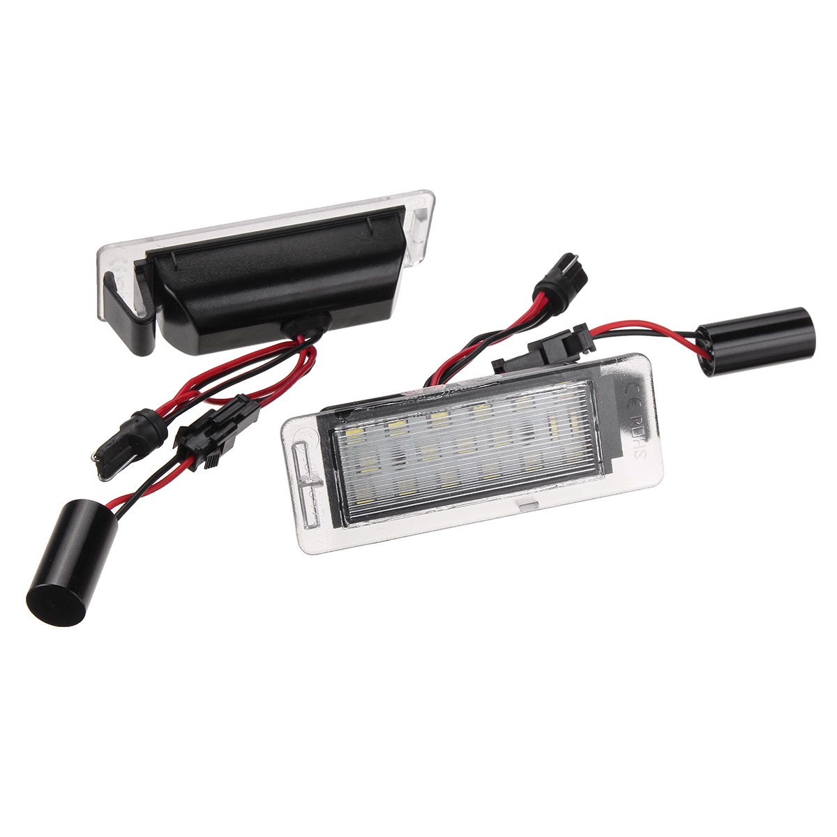 Pair-LED-License-Number-Plate-Lights-White-For-Opel-Vauxhall-Insignia-Sports-Tourer-Mokka-1609367