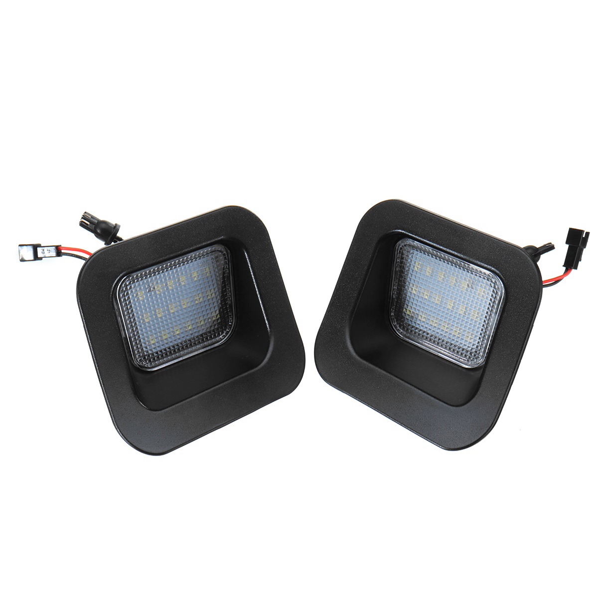 Pair-LED-License-Number-Plate-Lights-White-for-Dodge-RAM-1500-2500-3500-2003-2015-1374434