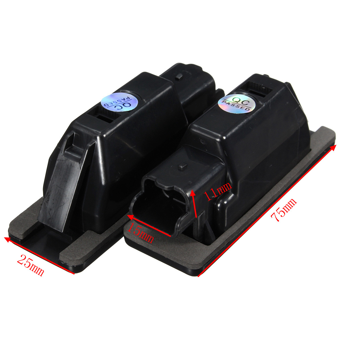 Pair-LED-License-Plate-Lights-6340A3-For-Peugeot-106-207-307-308-406-407-508-Citroen-C3-C4-C5-1615565
