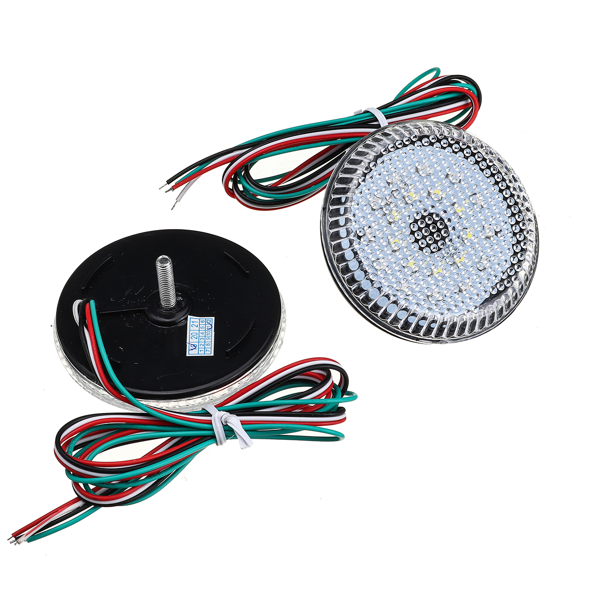 Pair-LED-Rear-Bumper-Reflector-Brake-Lights-For-Nissan-Qashqai-2007-2015-for-Toyota-Sienna-SE-2011-U-1632196