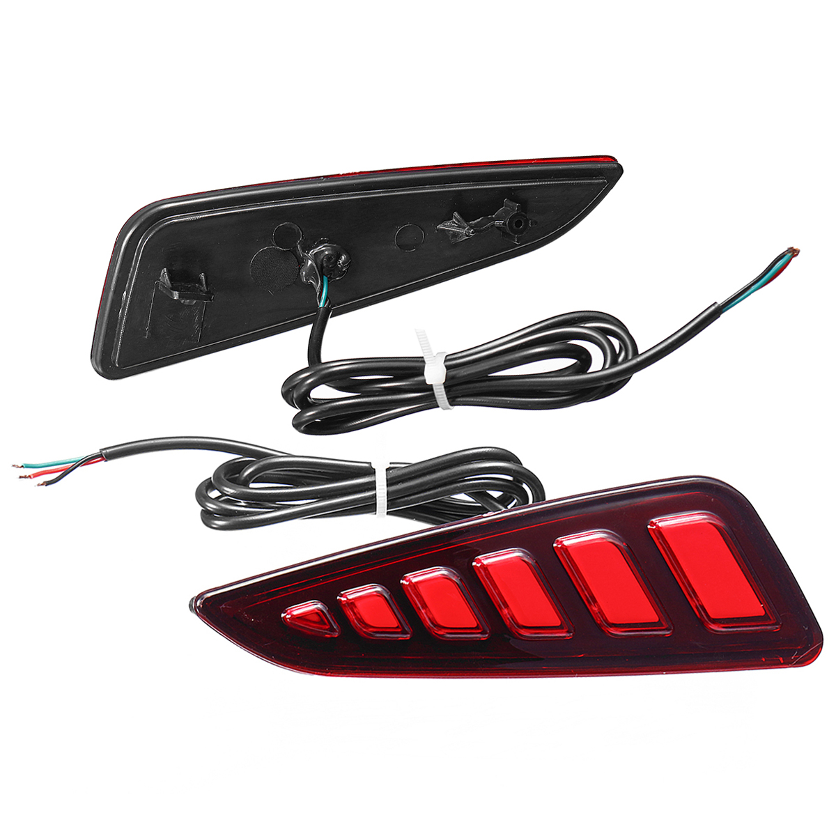 Pair-LED-Rear-Bumper-Reflector-Driving-Brake-Lights-for-Toyota-C-HR-2016-2020-1330808