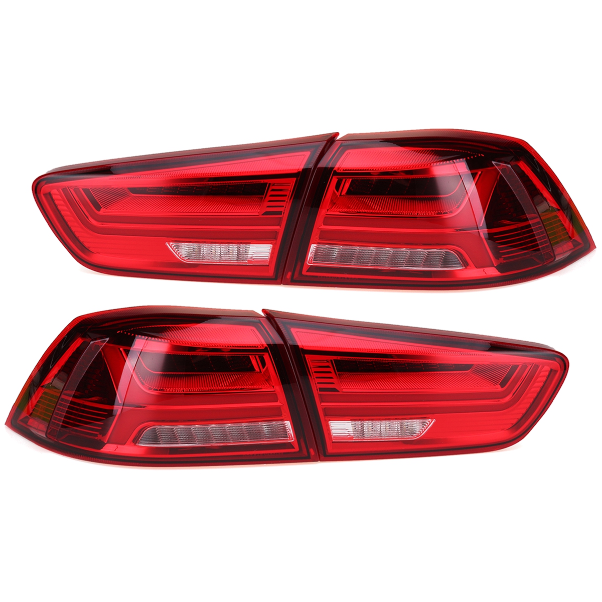 Pair-Rear-LED-Car-Tail-Light-Assembly-Brake-Lamps-Red-for-Mitsubishi-Lancer-EVO-X-2008-2017-1403468