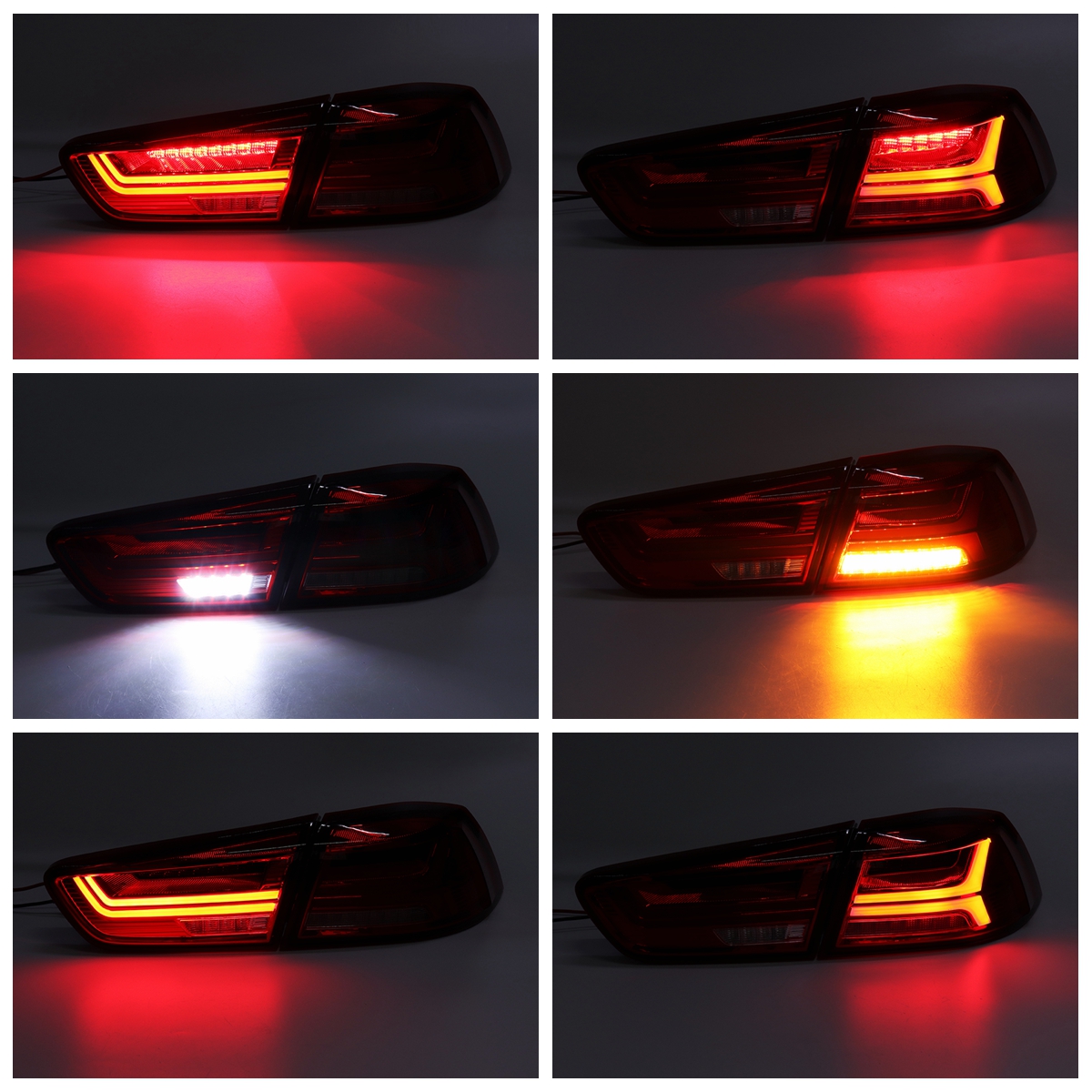 Pair-Rear-LED-Car-Tail-Light-Assembly-Brake-Lamps-Red-for-Mitsubishi-Lancer-EVO-X-2008-2017-1403468