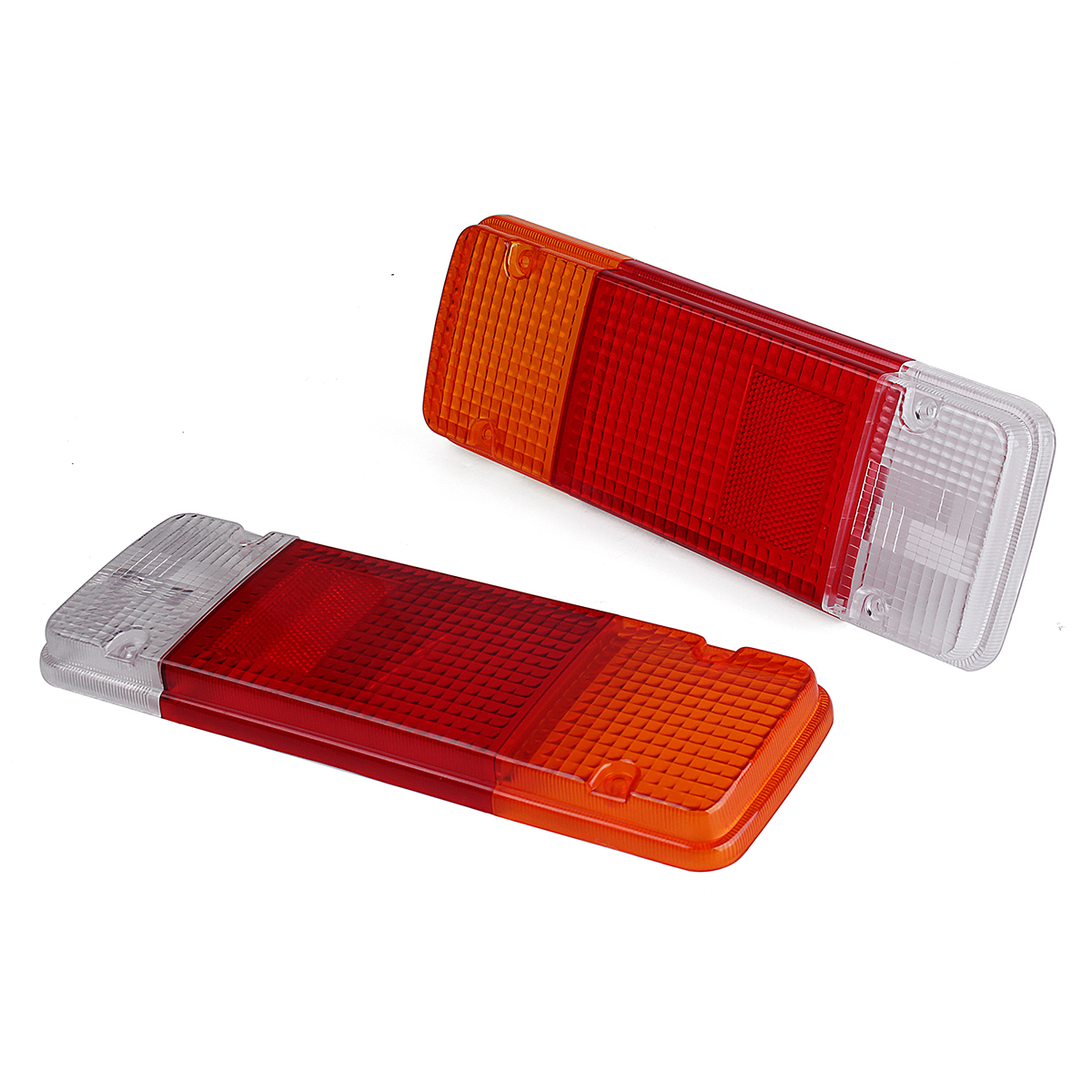 Pair-Rear-Tail-Light-Brake-Lamp-Lens-Cover-WhiteRedAmber-For-Toyota-Hilux-Landcruiser-Ute-1641935