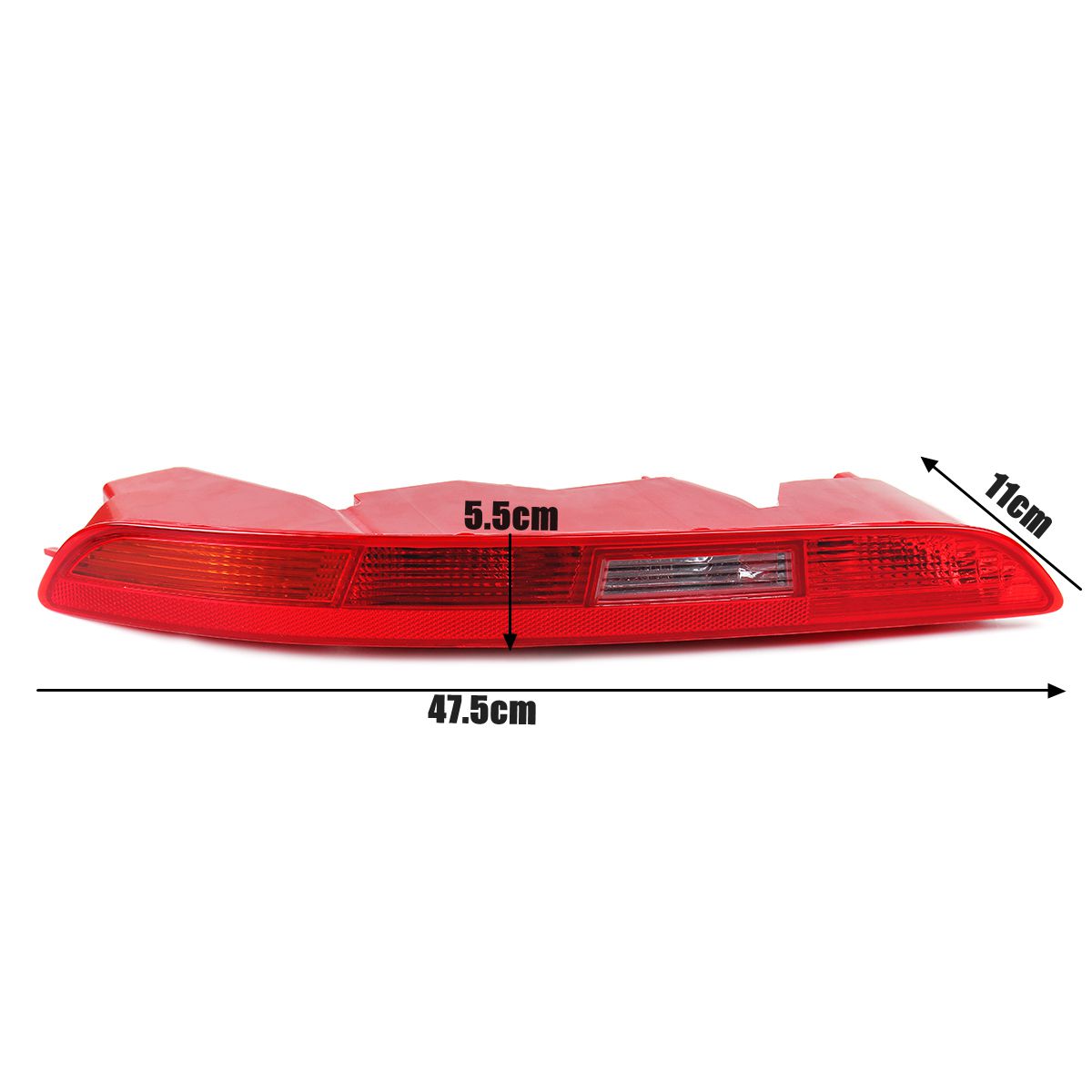 Rear-Left-Right-Car-Side-Lower-Bumper-Tail-Light-Lamp-Red-for-AUDI-Q3-2011-2015-1401334