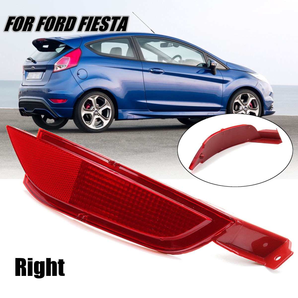 Right-Side-Rear-Bumper-Reflector-Light-Fog-Lamp-with-No-Bulb-For-Ford-Fiesta-Mk7-2008-2012-1549598