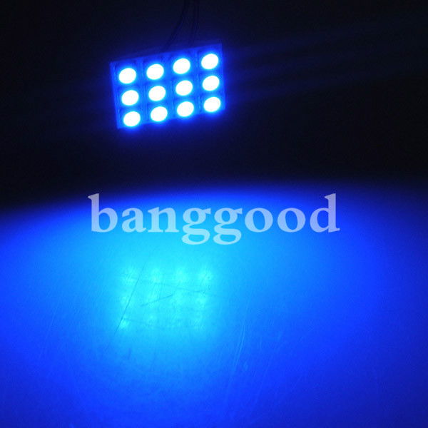 SMD-5050-LED-Car-Interior-Panel-Light-BulbT10BA9SFestoon-Adapter-49063