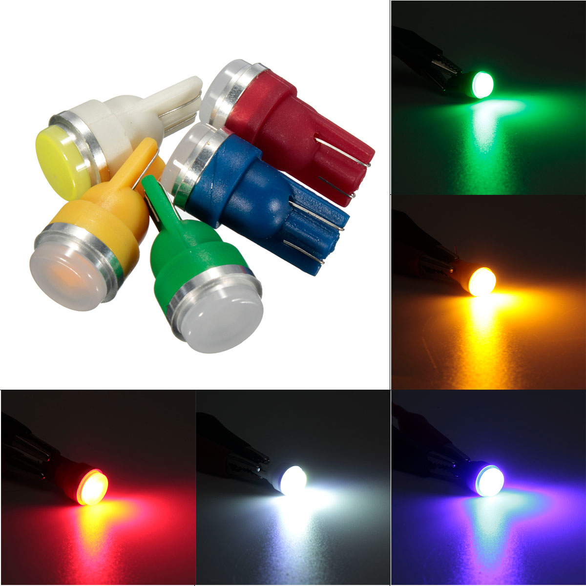 T10-501-12V-15W-LED-W5W-XENON-Side-Light--Interior-Number-Plate-Light-Colour-1037892