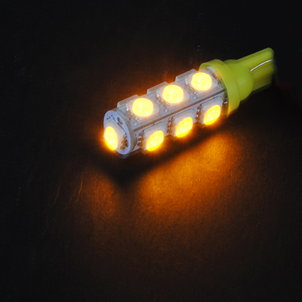 T10-W5W-5050-13SMD-Car-White-LED-Door-Side-Maker-Turn-Brake-Light-Bulb-994332