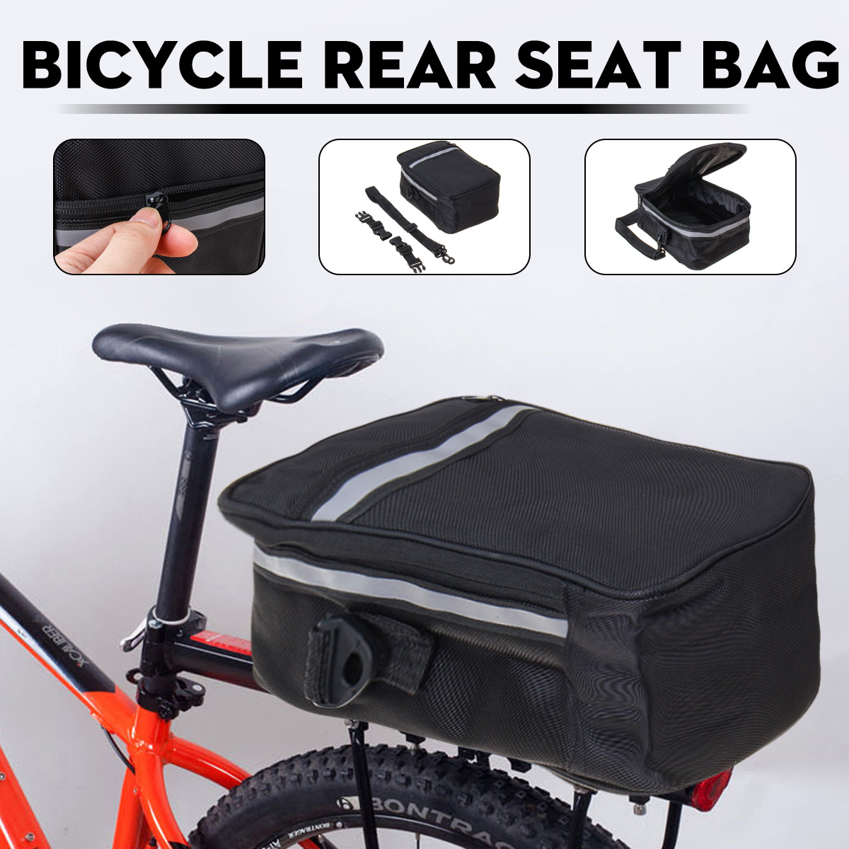 2-IN-1-Scooter-Seat-Waterproof-Storage-Bike-Cycling-Black-Rear-Storage-Bicycle-Bag-Hi-Capacity-1480563
