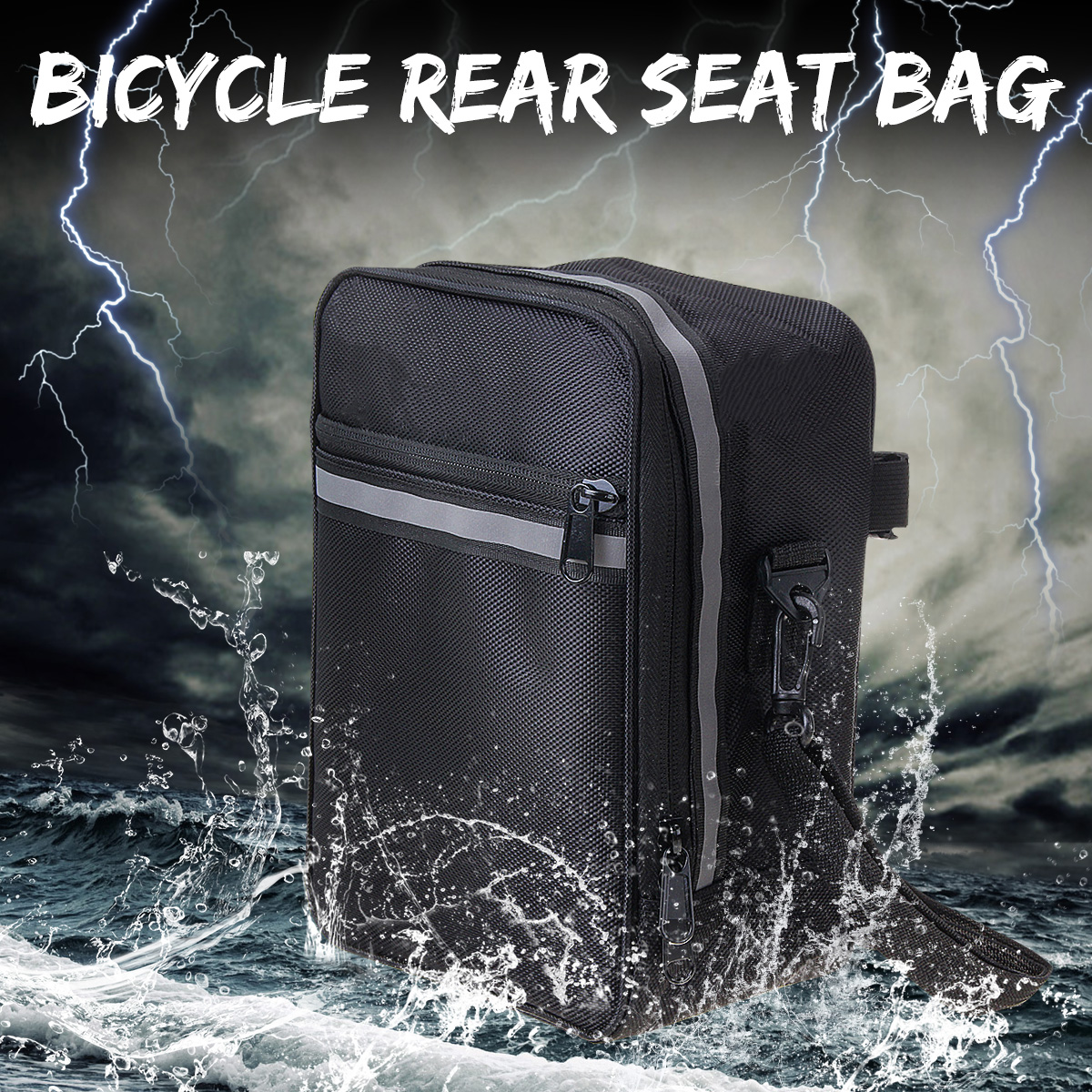 2-IN-1-Scooter-Seat-Waterproof-Storage-Bike-Cycling-Black-Rear-Storage-Bicycle-Bag-Hi-Capacity-1480563
