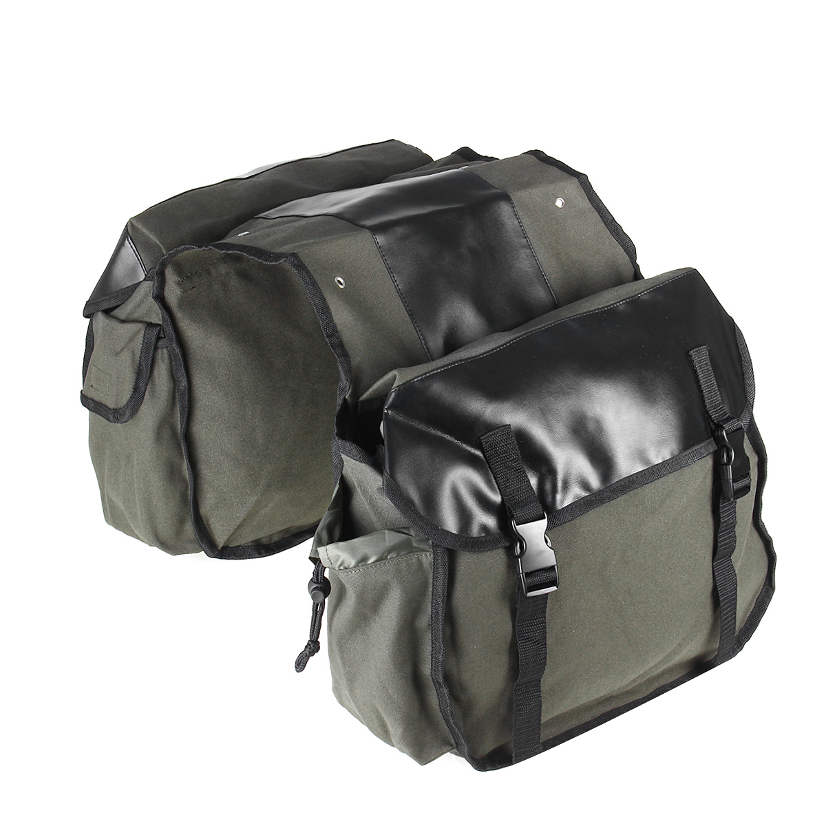 26L-Motorcycle-Canvas-Saddlebags-Bike-Luggage-Bag-Travel-Riding-Army-Green-1546667