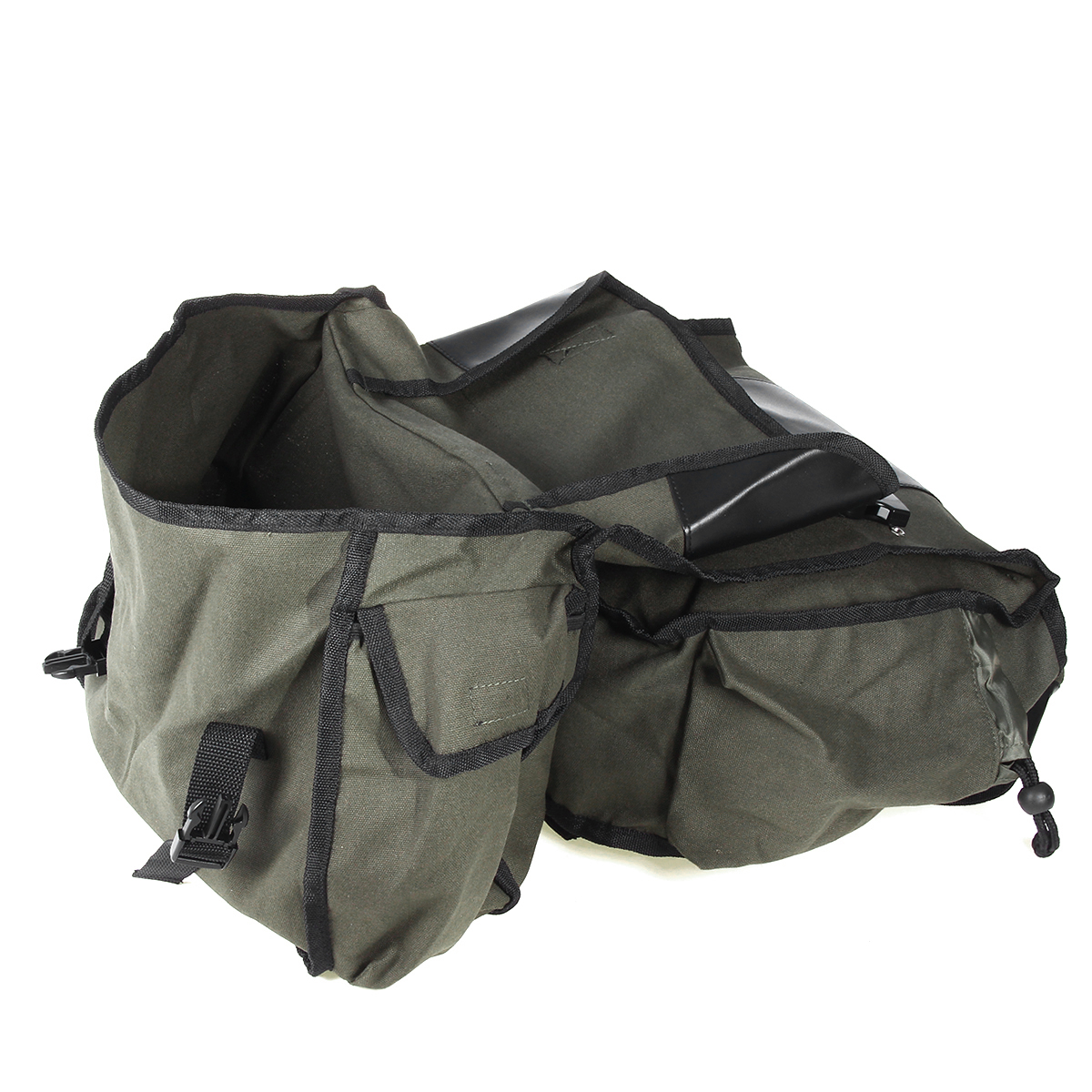 26L-Motorcycle-Canvas-Saddlebags-Bike-Luggage-Bag-Travel-Riding-Army-Green-1546667