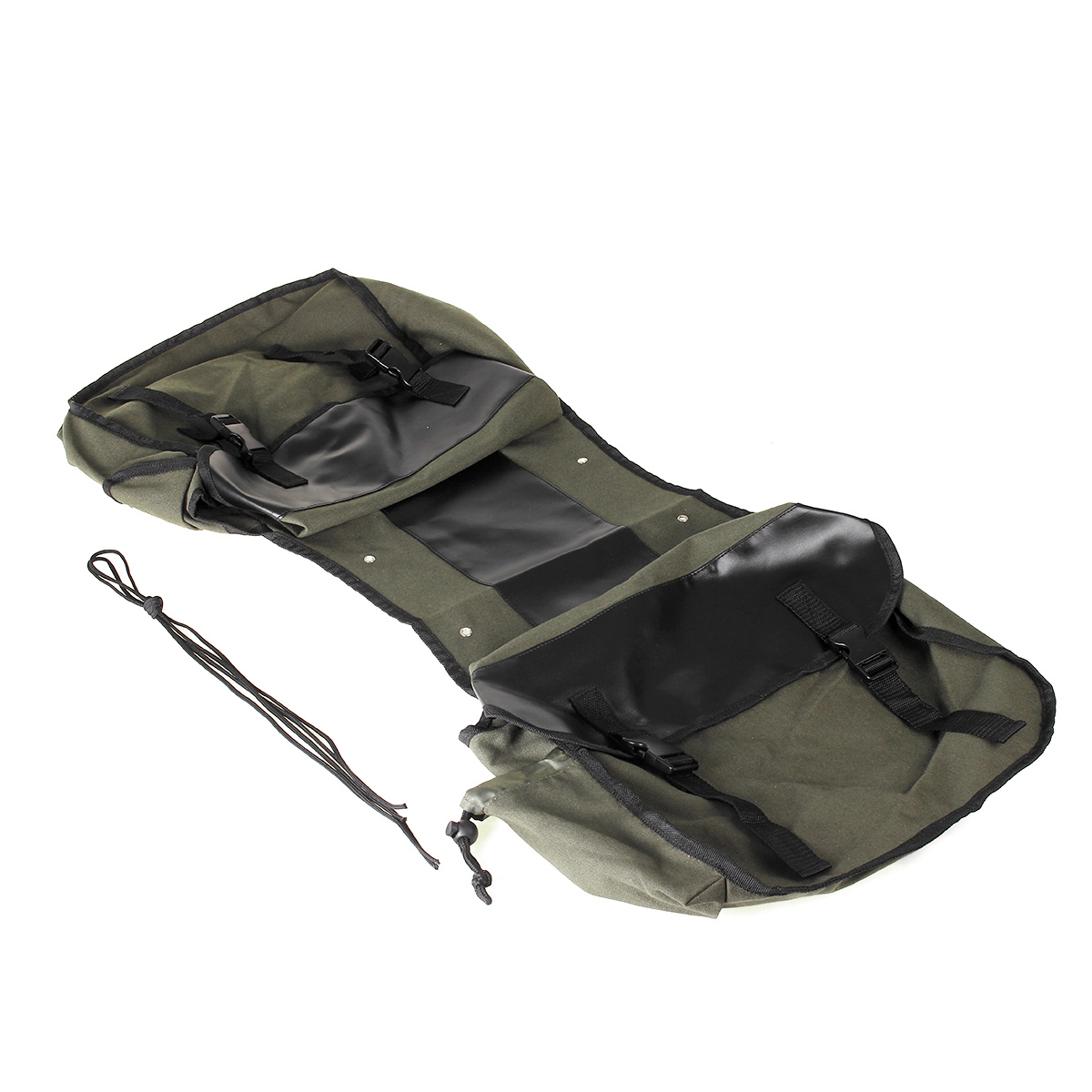 26L-Motorcycle-Canvas-Saddlebags-Bike-Luggage-Bag-Travel-Riding-Army-Green-1546667