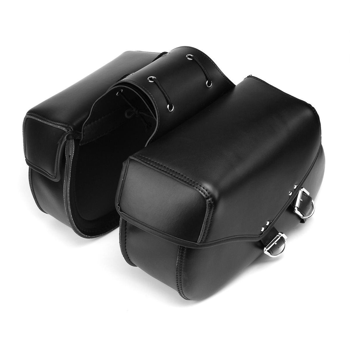 2PCS-Motorcycle-1200-XL-883-Waterproof-Saddlebags-Tour-Set-ZIP-OFF---DD16-1569949