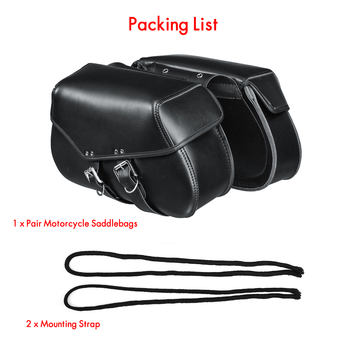 2PCS-Motorcycle-1200-XL-883-Waterproof-Saddlebags-Tour-Set-ZIP-OFF---DD16-1569949