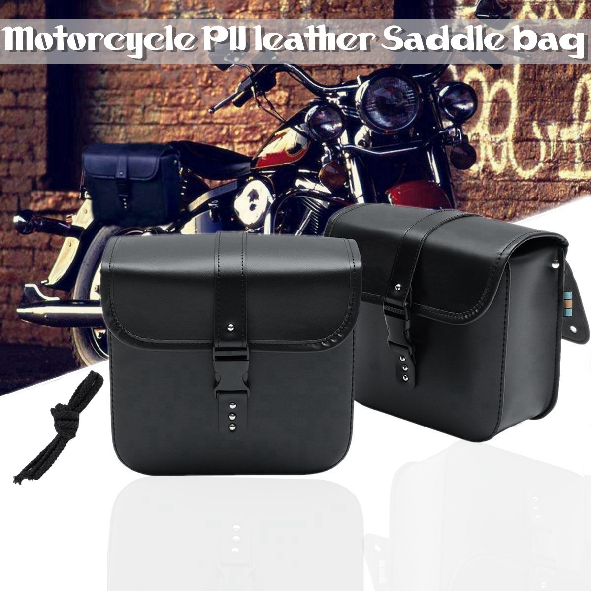 A-Pair-Motorcycle-Saddle-Bag-Bike-Side-Storage-Fork-Tool-Pouch-For-Harley-1262837