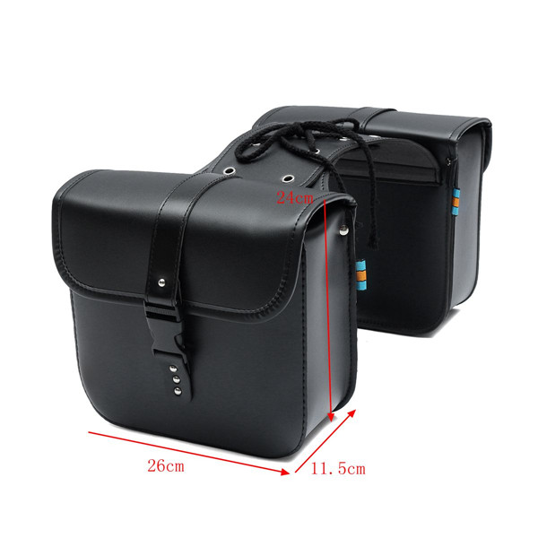 A-Pair-Motorcycle-Saddle-Bag-Bike-Side-Storage-Fork-Tool-Pouch-For-Harley-1262837